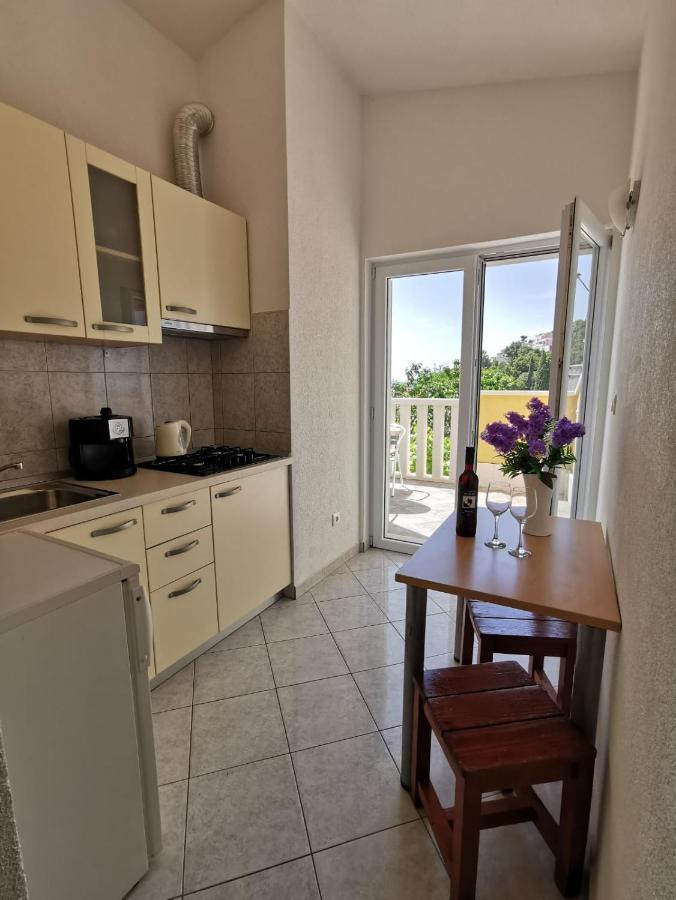 Villa Ruza 30M From The Beach Baška Voda Exteriör bild