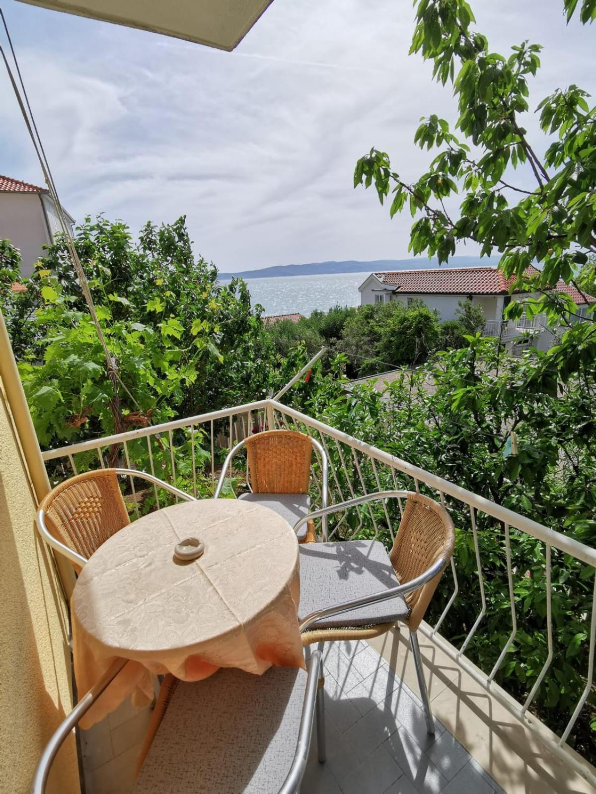 Villa Ruza 30M From The Beach Baška Voda Rum bild